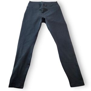 Fabletics Powerhold High Waisted Ankle Leggings Black S/M 24.5" Inseam